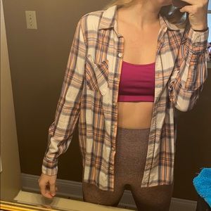 Thin button down shirt